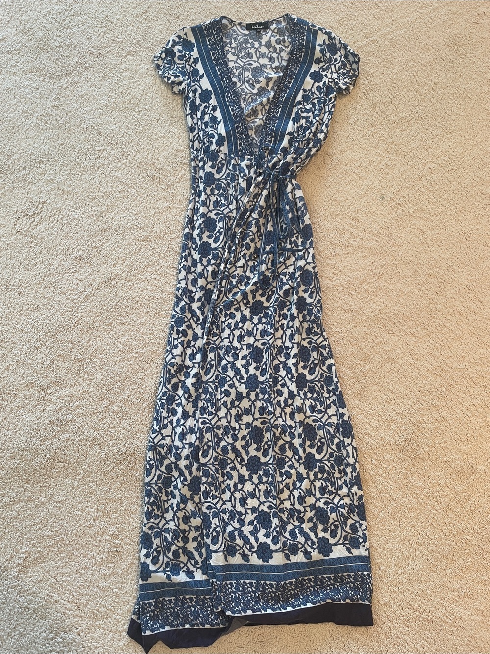 Lulu’s Floral Maxi Dress